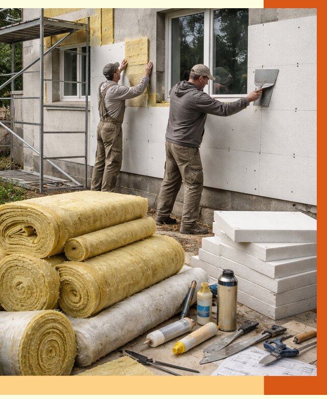 Утепление домов в Соликамске под ключ от 4328 руб/м2 | Профессионально — ТепломастерСлк