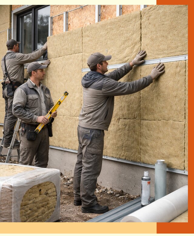 Утепление дома из SIP панелей в Соликамске от 6389 руб./м² под ключ | ТепломастерСлк