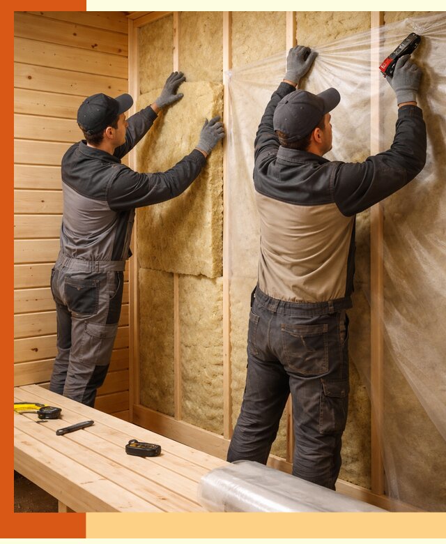 Профессиональное утепление сауны в Соликамске с гарантиями качества