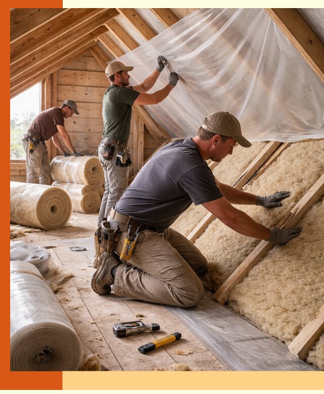 Утепление крыши изнутри в Соликамске: профессионально и надежно