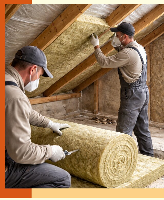 Утепление чердака минватой быстро и качественно в Соликамске