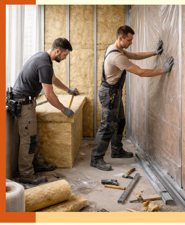 Профессиональное утепление лоджии в Соликамске эффективно и надежно