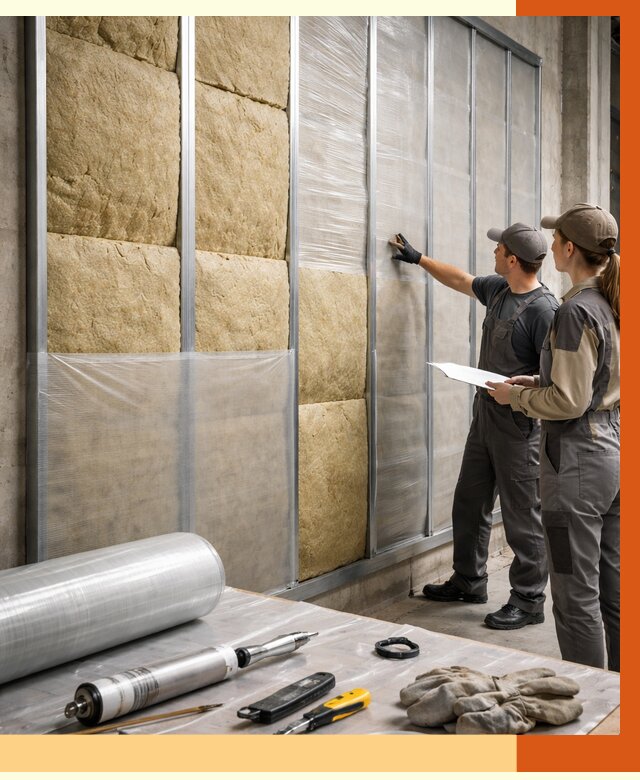 Утепление склада химсырья в Соликамске от 4637 руб. под ключ | ТепломастерСлк