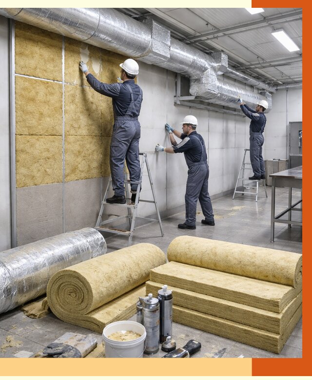 Утепление пищевого цеха в Соликамске от 12881 руб./м² — комплексно под ключ | ТепломастерСлк