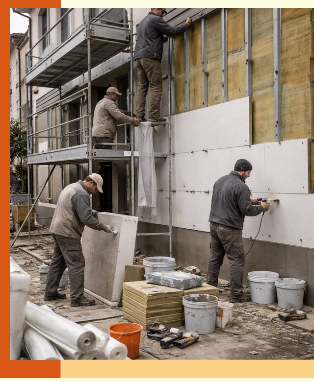 Утепление гостиницы под ключ в Соликамске с гарантией качества