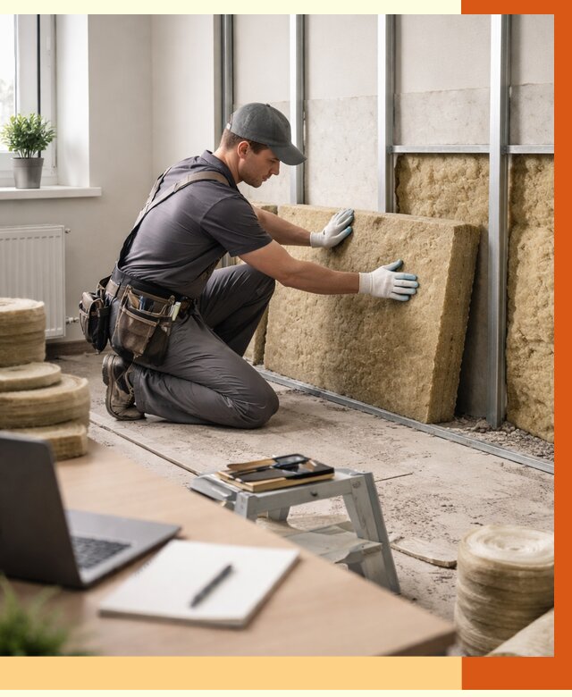 Утепление офиса в Соликамске от 4637 руб/м2 — комплексное утепление офиса под ключ | ТепломастерСлк