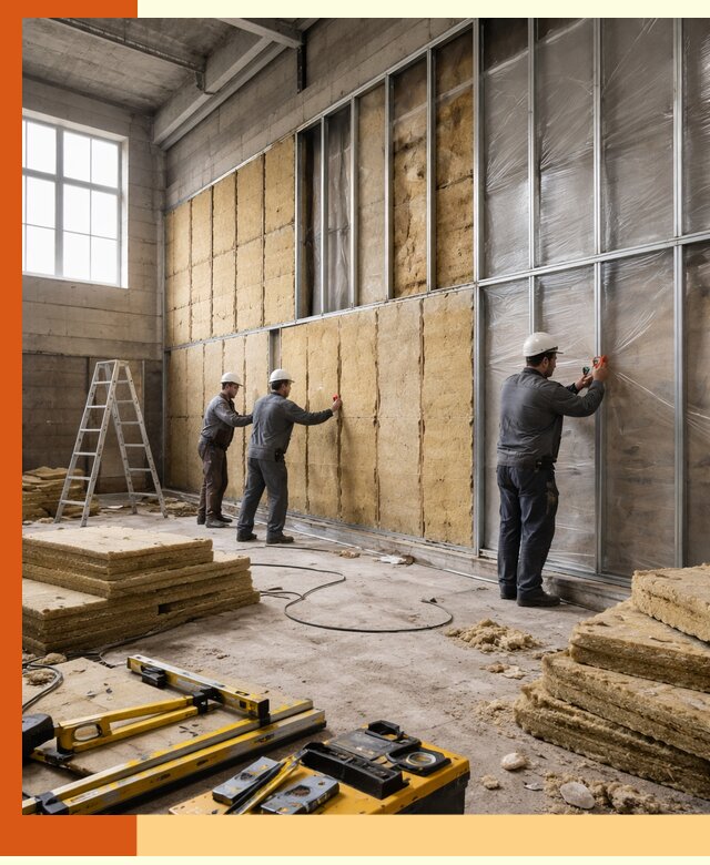 Утепление спортивного зала в Соликамске качественно и недорого