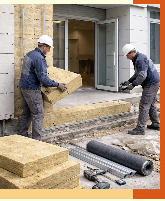 Утепление медицинского центра в Соликамске под ключ от 12881 руб./м² | ТепломастерСлк