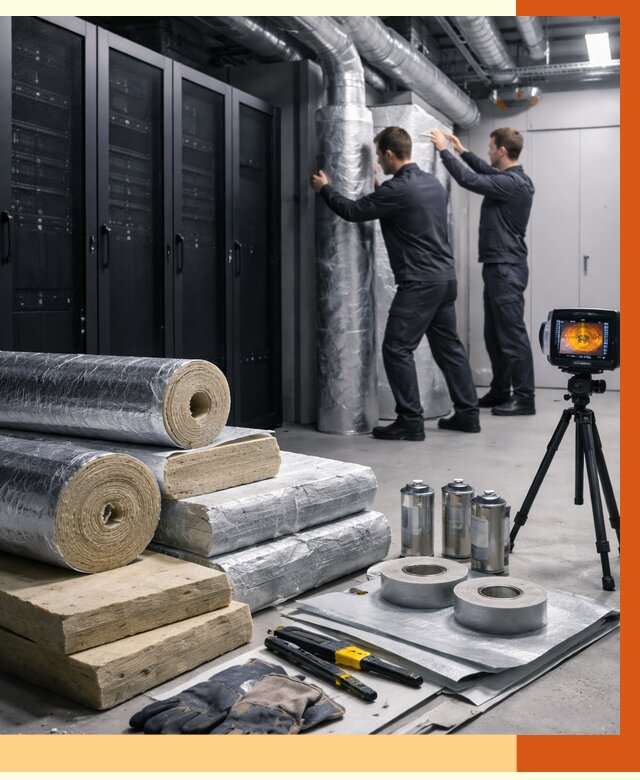 Утепление серверной в Соликамске от 8759 руб./м² — комплексно под ключ | ТепломастерСлк