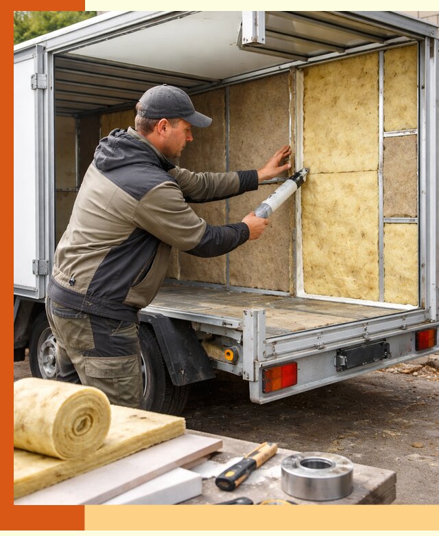 Профессиональное утепление прицепа в Соликамске для любых условий