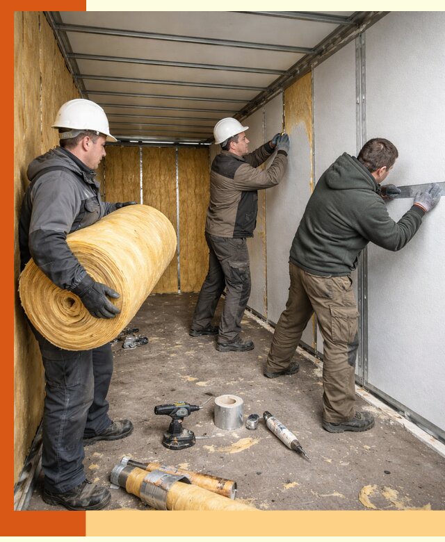 Утепление рефрижераторного контейнера в Соликамске профессионально и надежно