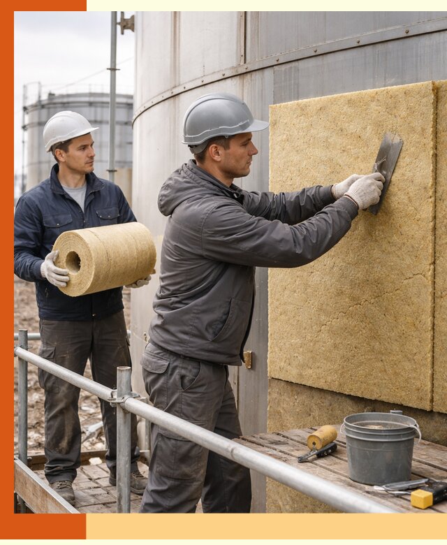 Профессиональное утепление резервуара и теплоизоляция в Соликамске