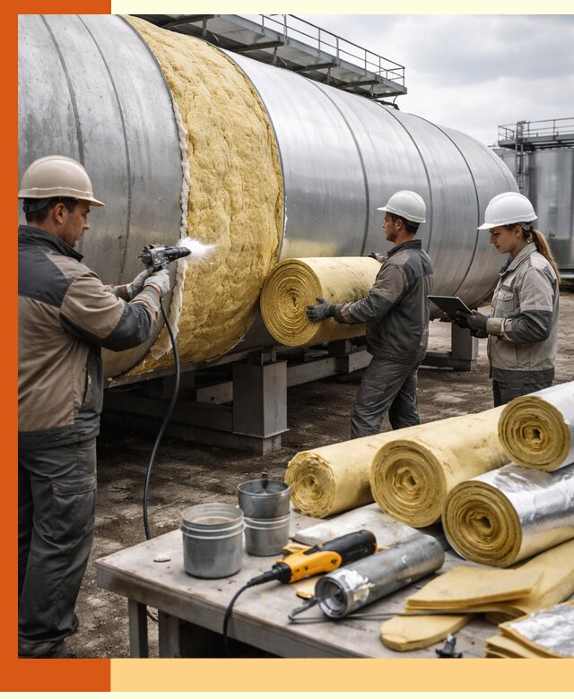 Утепление цистерны в Соликамске — утеплители и монтаж под ключ