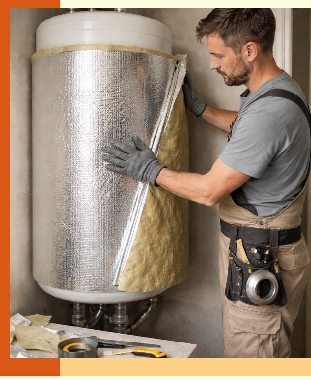 Утепление бойлера в Соликамске для снижения теплопотерь и экономии энергии