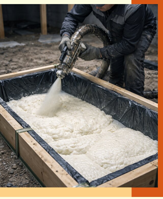 Заливка ППУ в формы в Соликамске от 2576 руб. — утепление форм под ключ | ТепломастерСлк