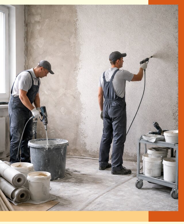 Утепление стен жидкой теплоизоляцией в Соликамске от 4328 руб/м² | ТепломастерСлк