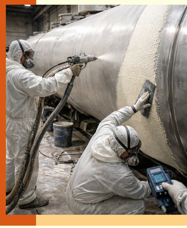 Утепление автоцистерн жидкой теплоизоляцией в Соликамске