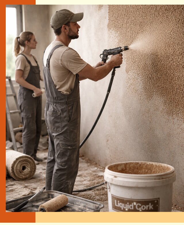 Утепление стен жидкой пробкой в Соликамске эффективное и долговечное