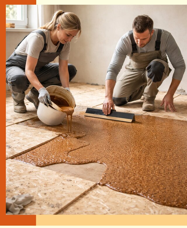 Утепление пола жидкой пробкой в Соликамске для квартир и домов