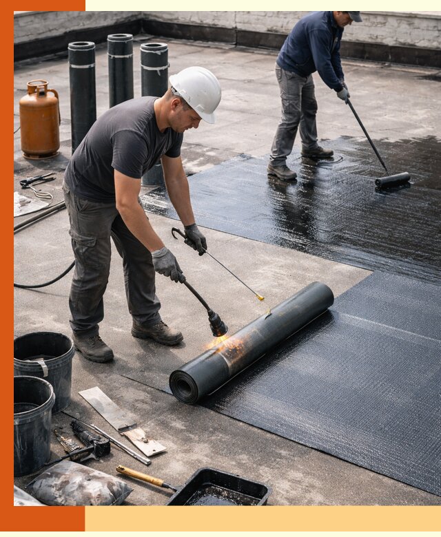 Гидроизоляция кровли в Соликамске — надежная защита от протечек