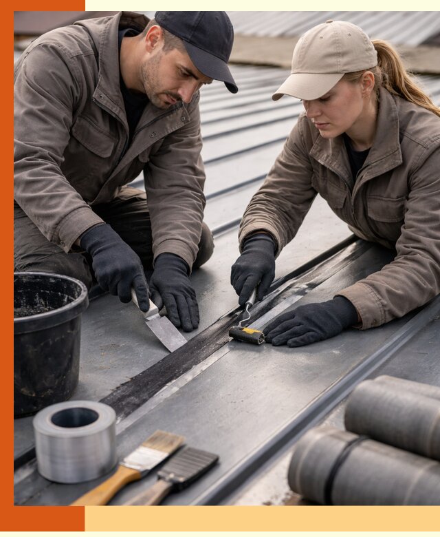 Гидроизоляция фальцевой кровли в Соликамске качественно и надежно