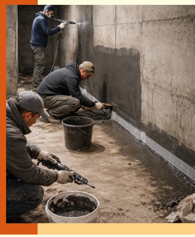 Гидроизоляция подвала в Соликамске — комплексная защита от влаги