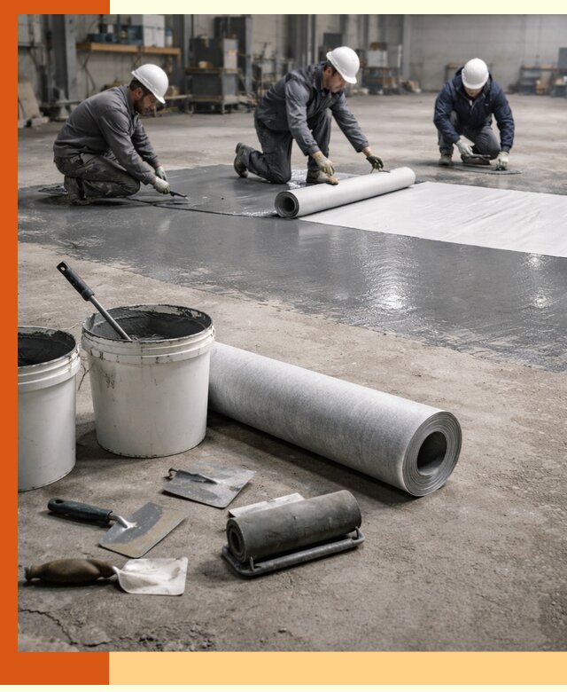 Гидроизоляция промышленного пола в Соликамске — защита и долговечность