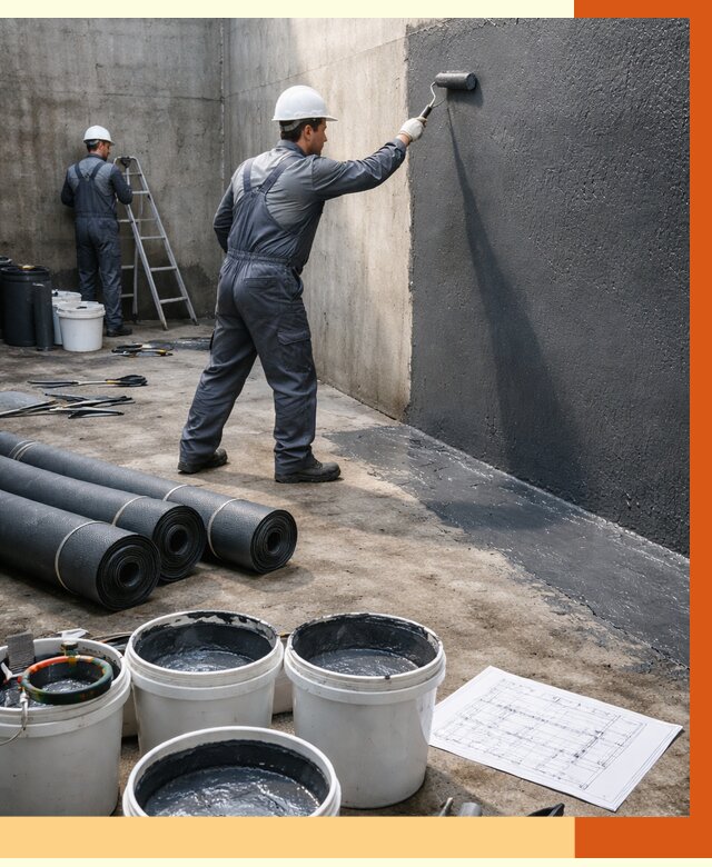 Гидроизоляция резервуара в Соликамске от 123660 руб. под ключ | ТепломастерСлк