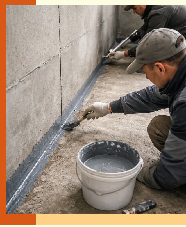 Гидроизоляция швов зданий и конструкций в Соликамске