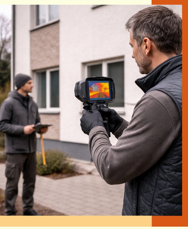 Тепловизионное обследование дома в Соликамске от 4637 руб. — услуги ТепломастерСлк