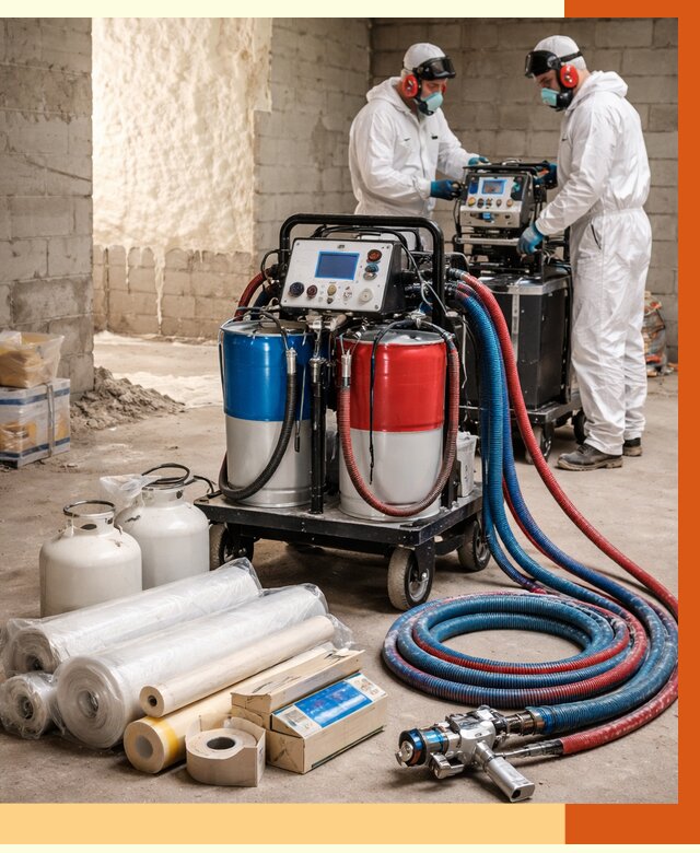 Аренда установки для напыления ППУ в Соликамске от 36068 руб. | ТепломастерСлк