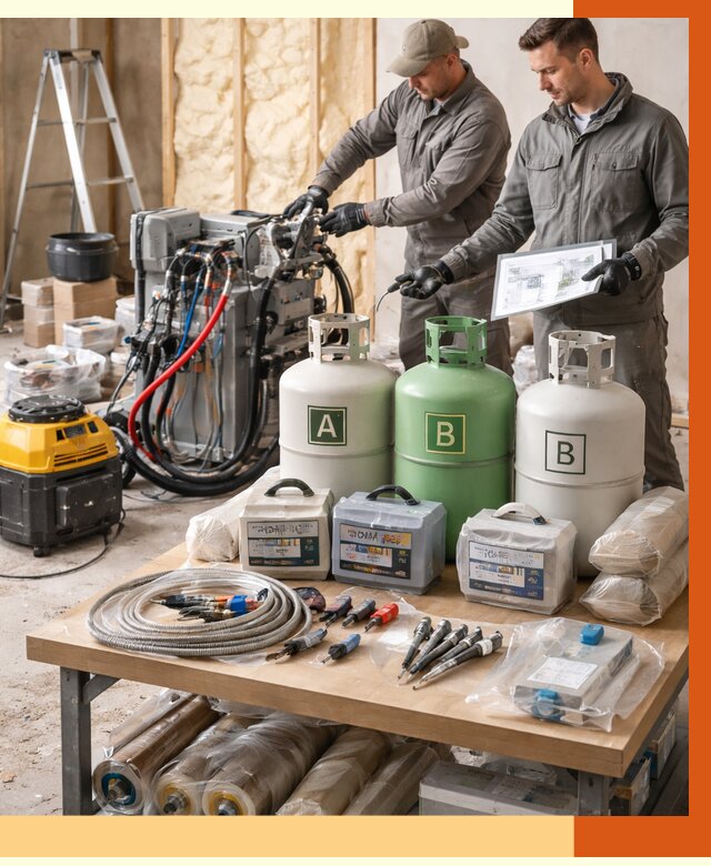 Продажа компонентов ППУ с консультацией в Соликамске от 4328 руб. | ТепломастерСлк